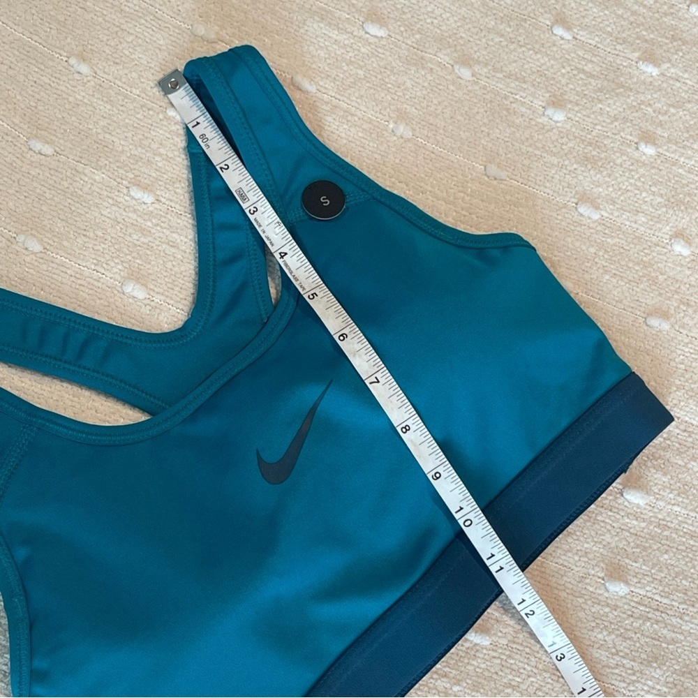 Nike Blue Sports Bra with Racerback Design - Picture 7 of 8